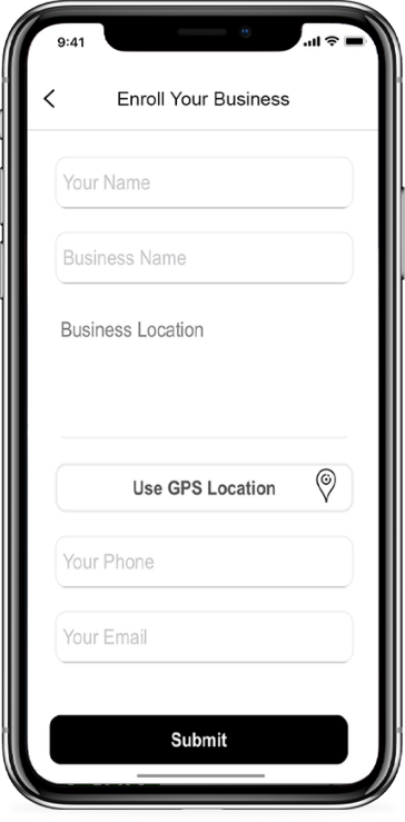 Forms screen