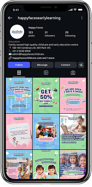 Instagram feed design